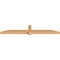 Ekena Millwork Eugene Smooth Timber Gable Bracket, Western Red Cedar, 108"W x 18"H x 5 1/2"D x 5 1/2"F, 4/12 Pitch GBW108X18X0606EUG00SWR - alternate 3